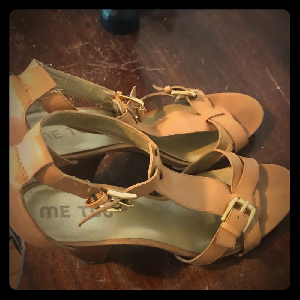 Me Too leather sandals -perfect for work and play!